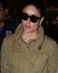 KAreena Kapoor and Saif Ali Khan snapped at airport