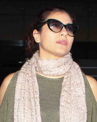 Kajol snapped at airport