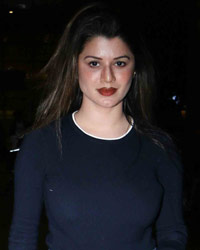 Kainaat Arora snapped at airport