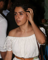 Sanya Malhotra snapped at Olive, Bandra