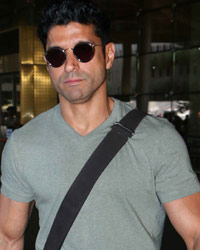 Farhan Akhtar snapped at airport