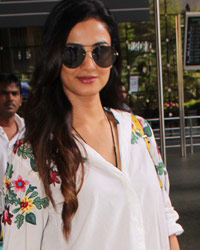 Sonal Chauhan snapped at airport