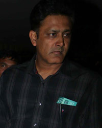 Anil Kumble snapped at airport