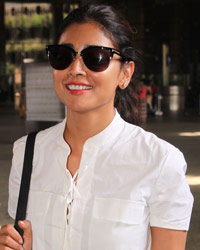 Shriya Saran snapped at airport