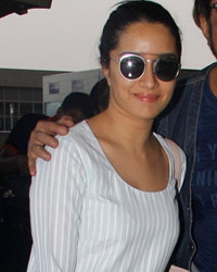 Shraddha Kapoor and Shakti Kapoor snapped at airport