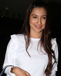 Gauhar Khan snapped at airport