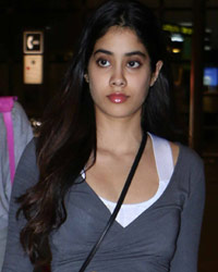 Khushi and Jhanvi Kapoor snapped at airport