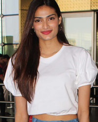 Athiya Shetty snapped at airport