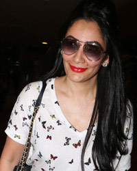 Manyata Dutt snapped at airport