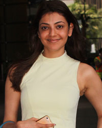 Kajal Agarwal snapped at airport