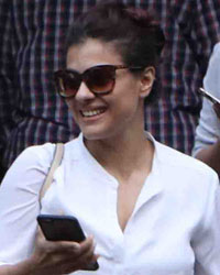 Kajol snapped at Bandra