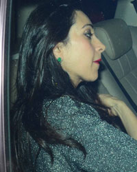 Karishma Kapoor snapped at Kareena's residence for new year bash