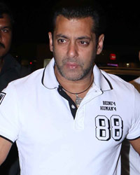 Salman Khan snapped at airport