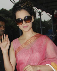 Kangana Ranaut snapped at airport