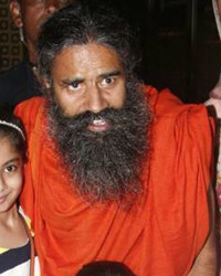 Baba Ramdev snapped at airport