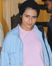 Fatima Sana Shaikh snapped at Blunt Salon, Khar