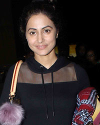 Hina Khan snapped at airport