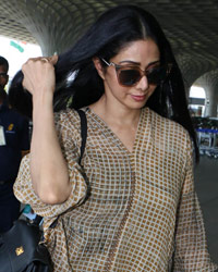 Sridevi snapped at airport