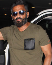 Suneil Shetty snapped at airport