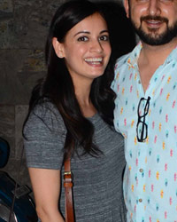 Dia Mirza and Sahil Sangh at Indigo Bandra