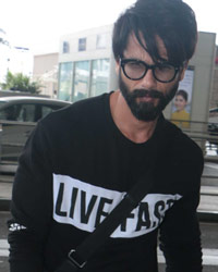 Shahid Kapoor at Airport