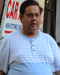 David Dhawan outside a salon