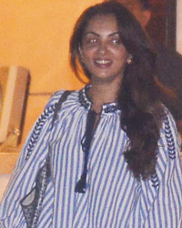 Seema Khan snapped at Arpita Khan's house