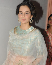 Kangana Ranaut snapped at a friend's wedding