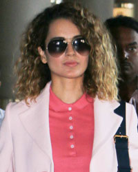 Kangana Ranaut snapped at airport