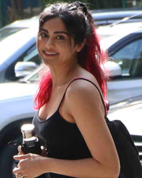 Adah Sharma spotted at Bandra Gym