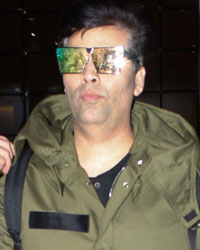 Karan Johar snapped at airport