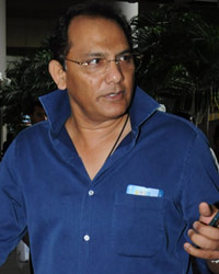 Mohammed Azharuddin snapped at airport