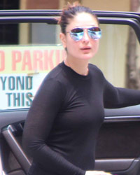 Kareena Kapoor snapped at Bandra Gym