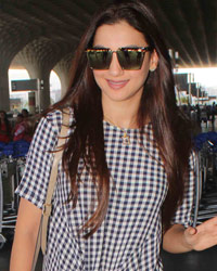 Gauhar Khan snapped at airport