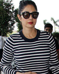 Sridevi snapped at airport