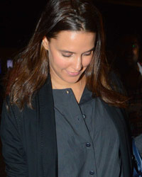 Neha Dhupia snapped at airport