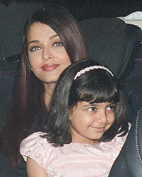 Aishwarya Rai and Aradhya Bachchan