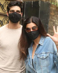 Sushmita Sen with her boyfriend Rohman Shawl