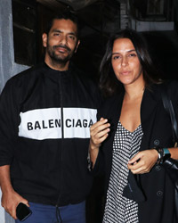 Angad Bedi and Neha Dhupia