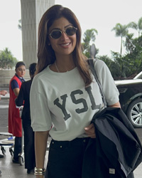 Shilpa Shetty snapped at airport