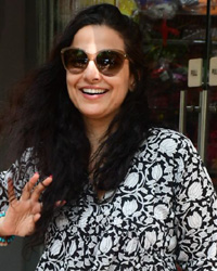 Vidya Balan spotted at Bandra