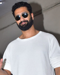 Vicky kaushal spotted at Shoojit Sircar office in Juhu