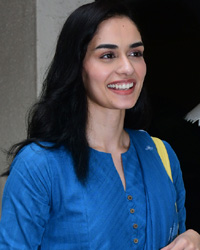 Manushi Chhillar spotted at Dhairya House