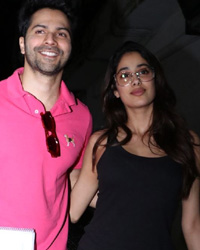 Varun Dhawan and Janhvi Kapoor