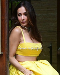 Malaika Arora snapped outside her residence in Khar