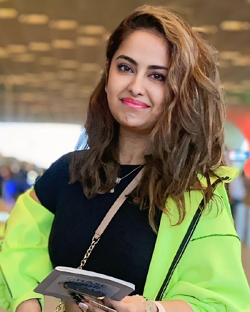 Avika Gaur snapped at airport