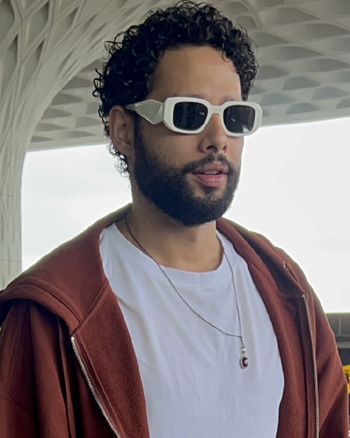 Siddhant Chaturvedi snapped at the airport