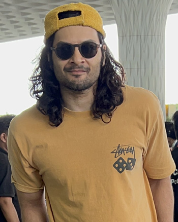 Ali Fazal snapped at the airport