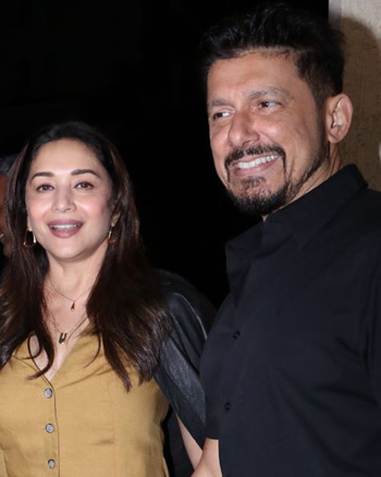 Madhuri Dixit and Shriram Madhav Nene