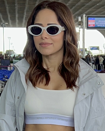 Nushrratt Bharuccha snapped at the airport